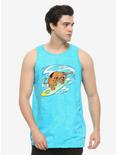 Scooby-Doo Surfing Washed Tank Top, MULTI, hi-res