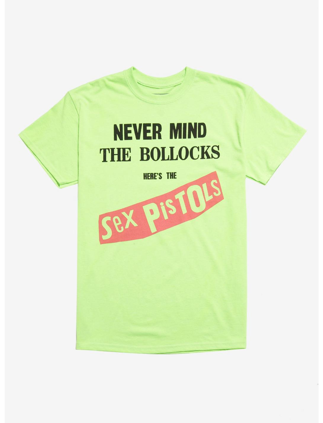 Sex Pistols Never Mind The Bollocks T-Shirt, GREEN, hi-res