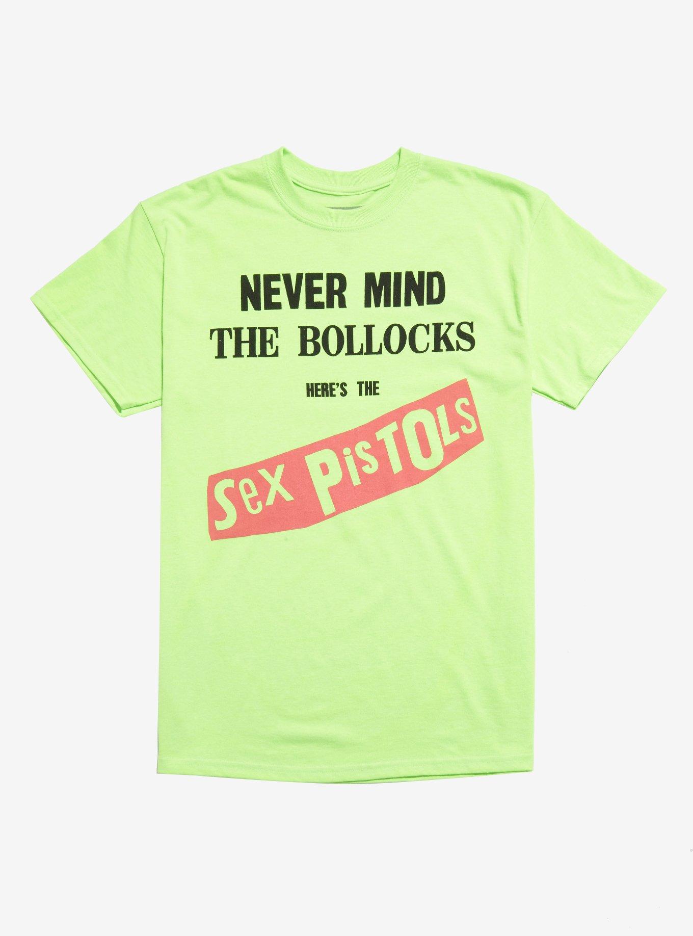 Sex Pistols Never Mind The Bollocks T-Shirt, GREEN, hi-res