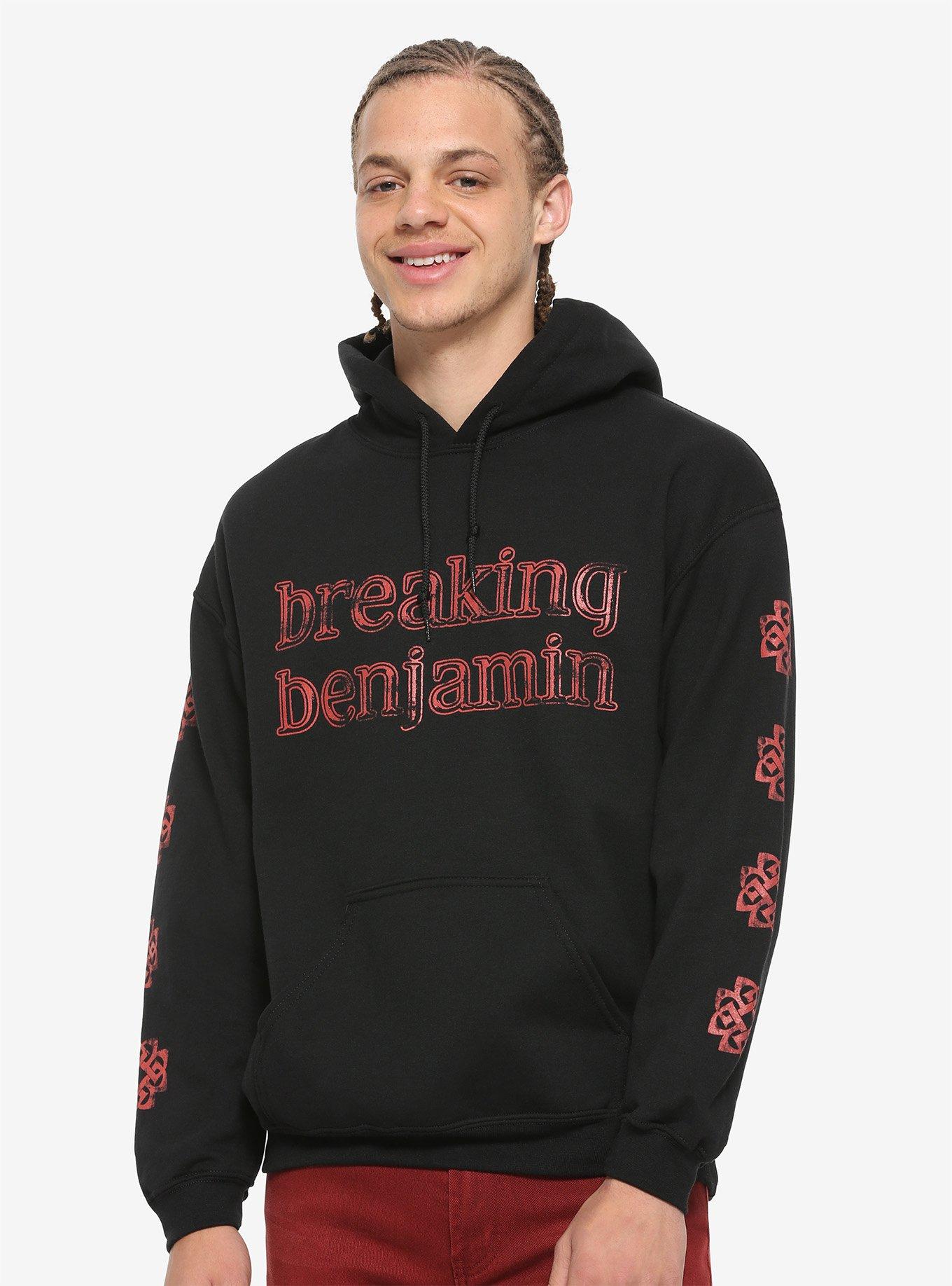 Breaking benjamin cheap zip hoodie