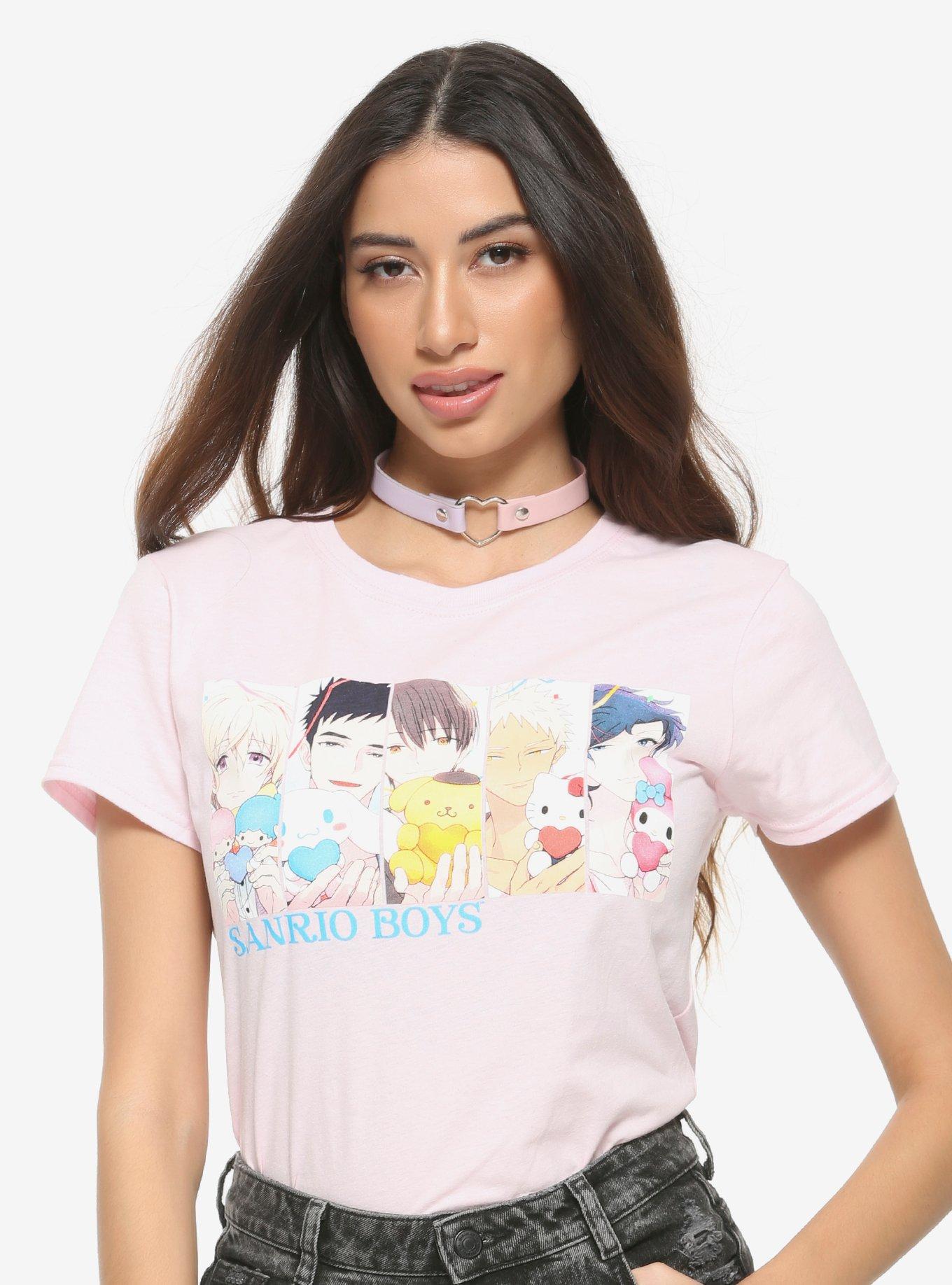 Sanrio Boys Group Collage T-Shirt