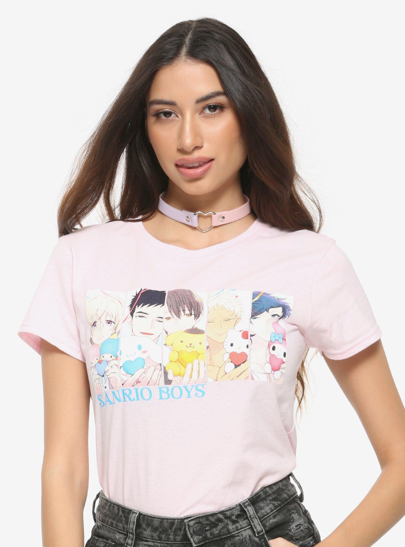 Sanrio Boys Panels Girls T-Shirt, MULTI, hi-res