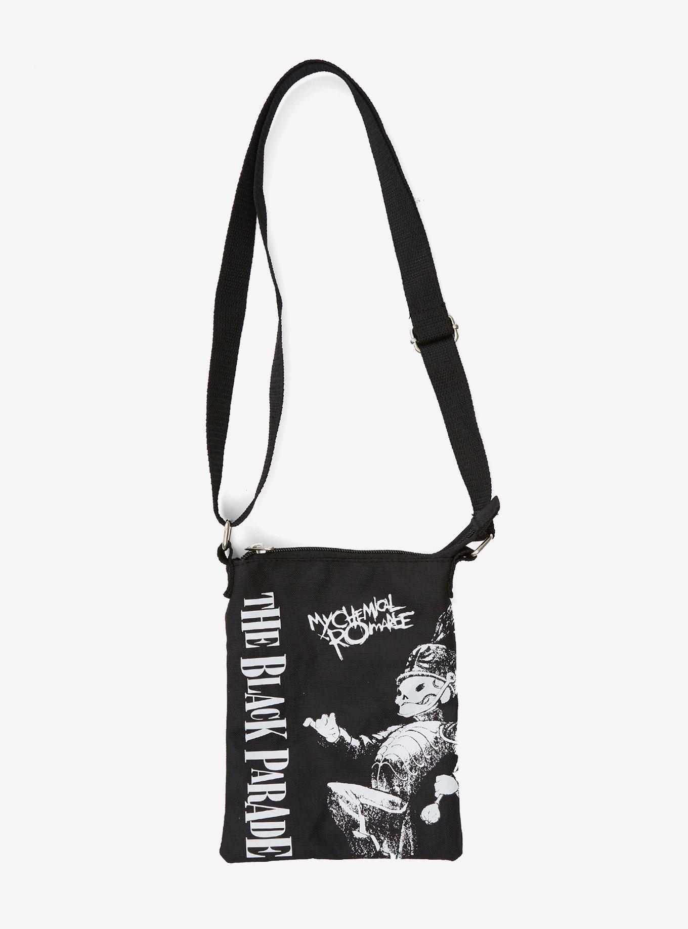My Chemical Romance Shoulder Bag MCR Names Leather Bag Print