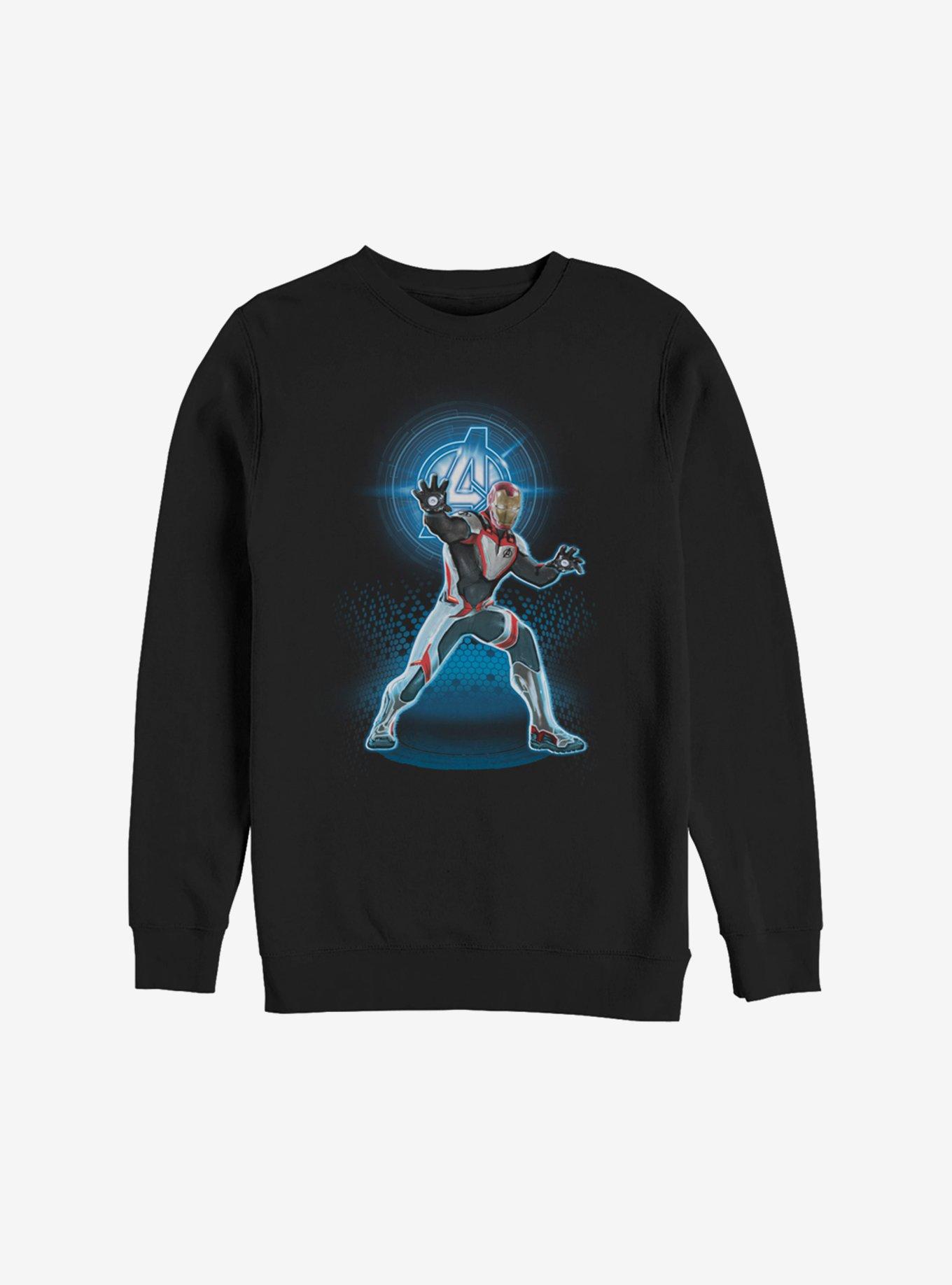 Marvel Avengers: Endgame Avenger Iron Man Sweatshirt - BLACK | BoxLunch