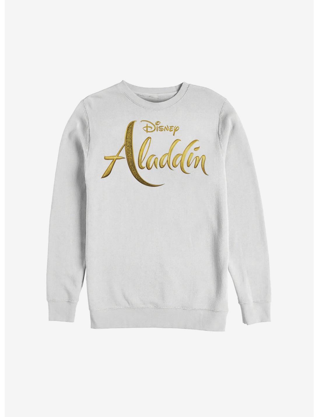Disney Aladdin 2019 Live Action Logo Sweatshirt, WHITE, hi-res
