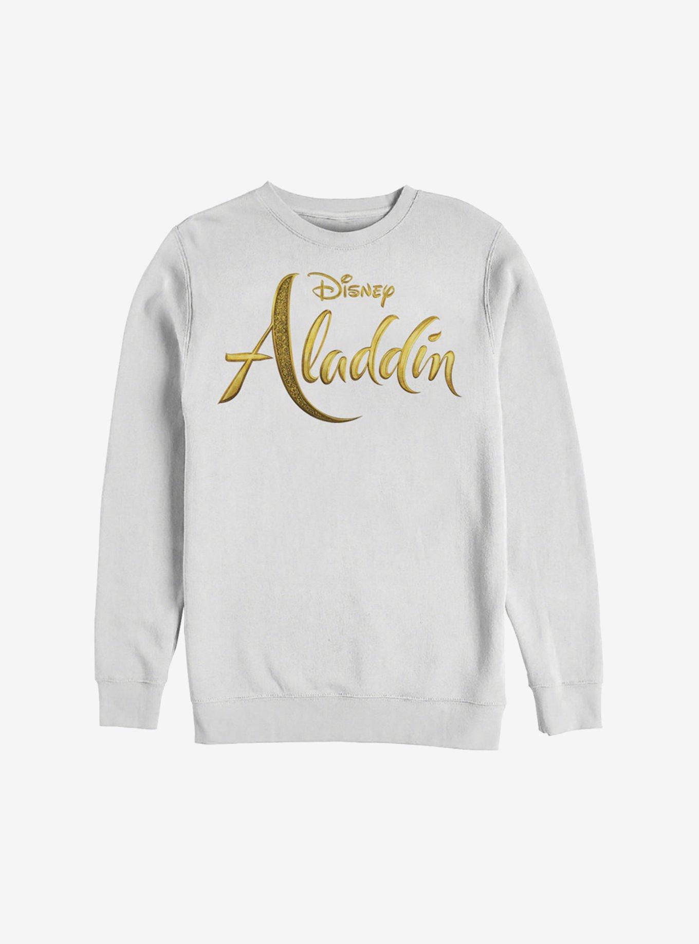 Disney Aladdin 2019 Live Action Logo Sweatshirt, WHITE, hi-res