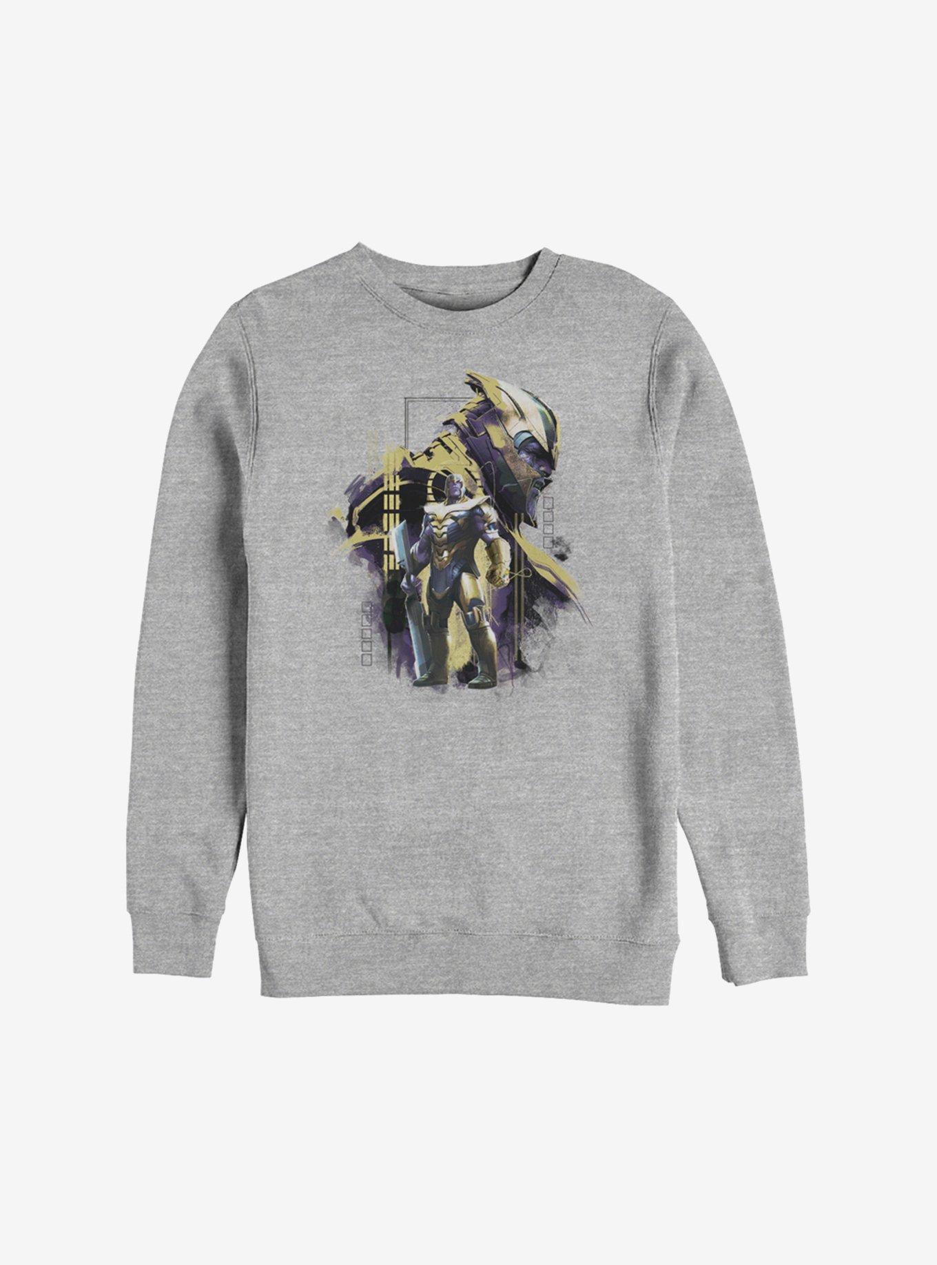 Marvel Avengers: Endgame Titan Frame Sweatshirt, ATH HTR, hi-res