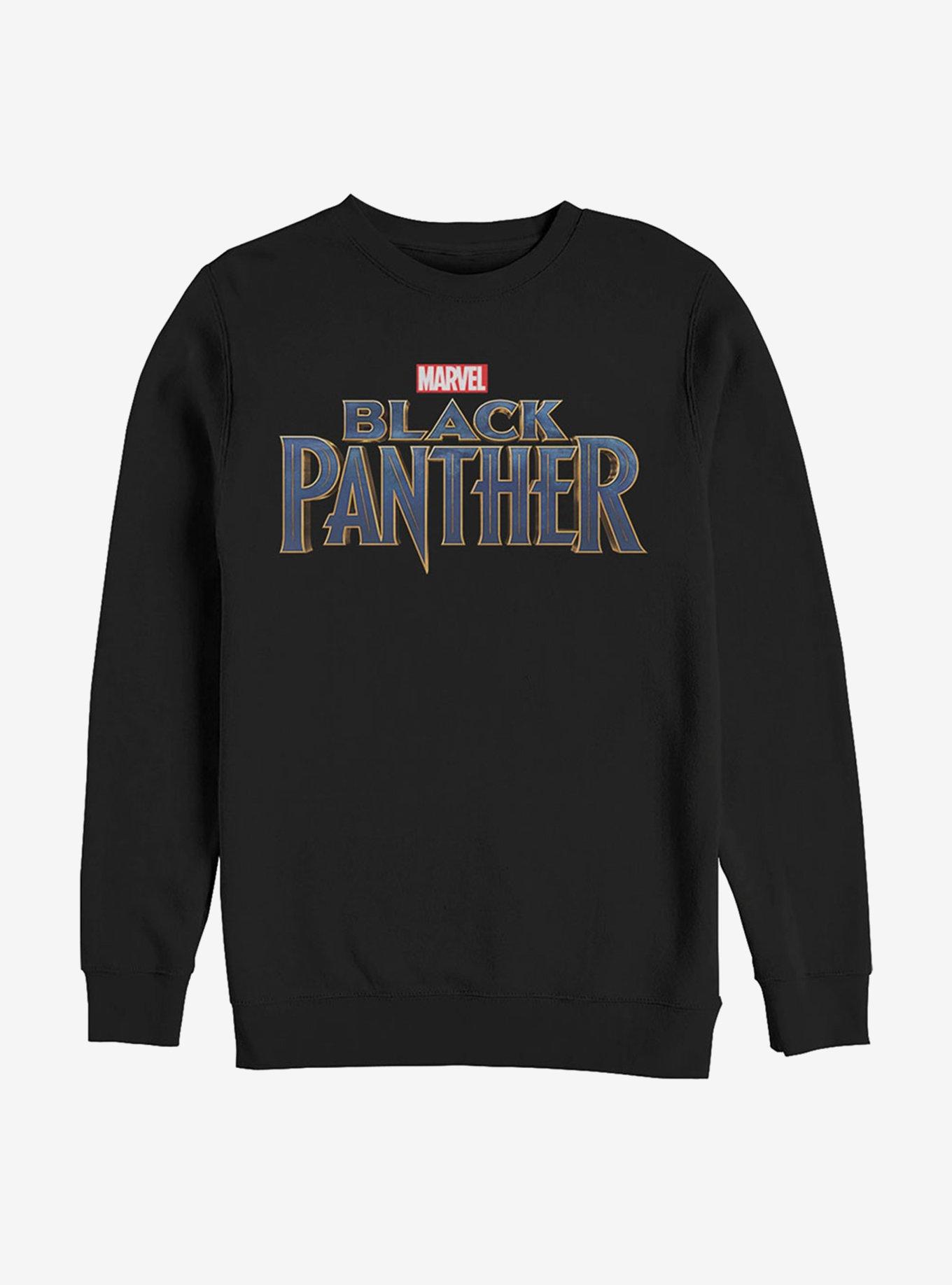 Marvel Black Panther Straight Logo Sweatshirt, , hi-res