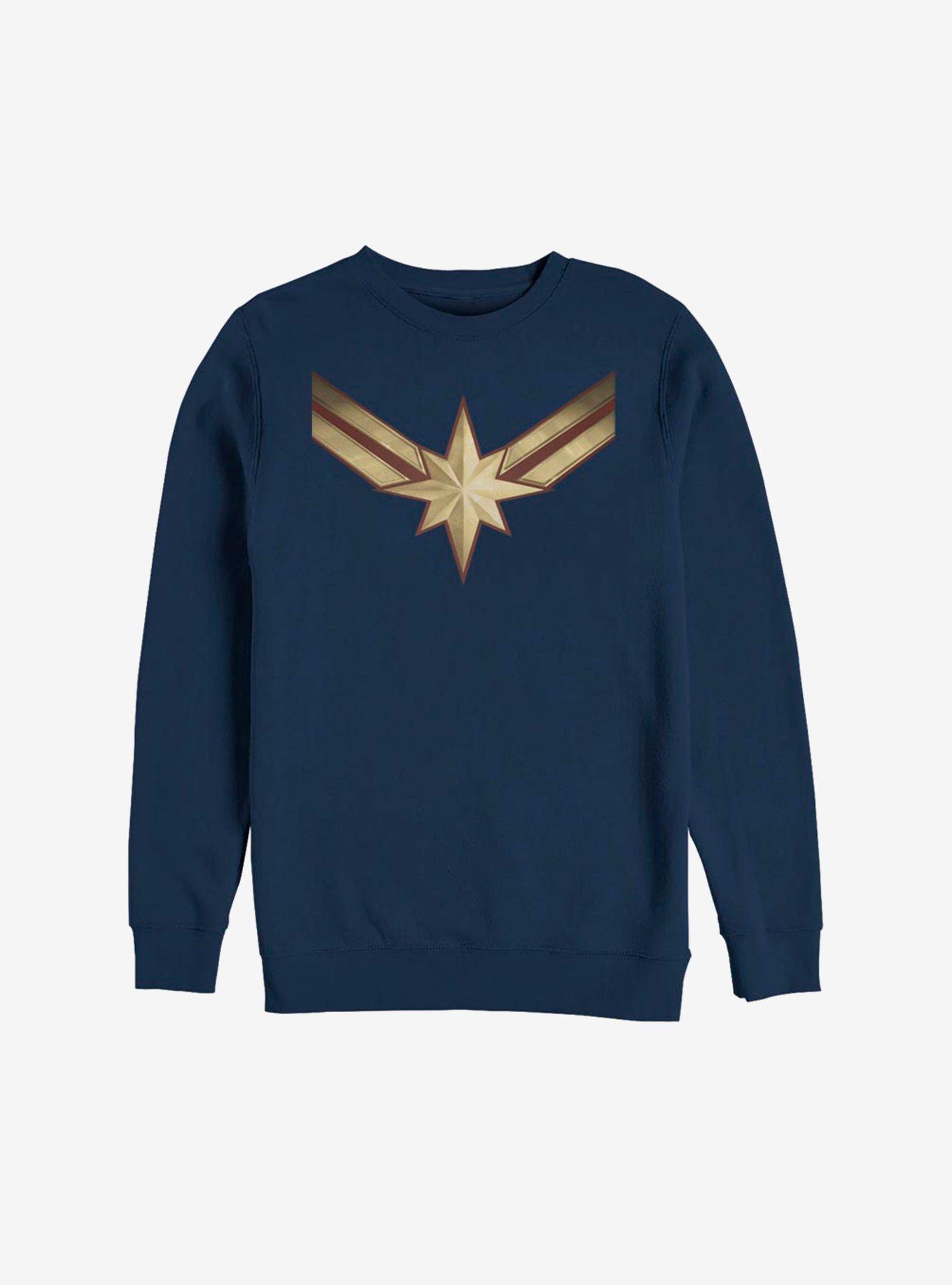 Marvel Captain Marvel Costume Sweatshirt, , hi-res