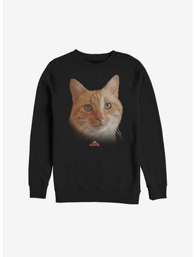 Marvel Captain Marvel Cat Face Sweatshirt, , hi-res