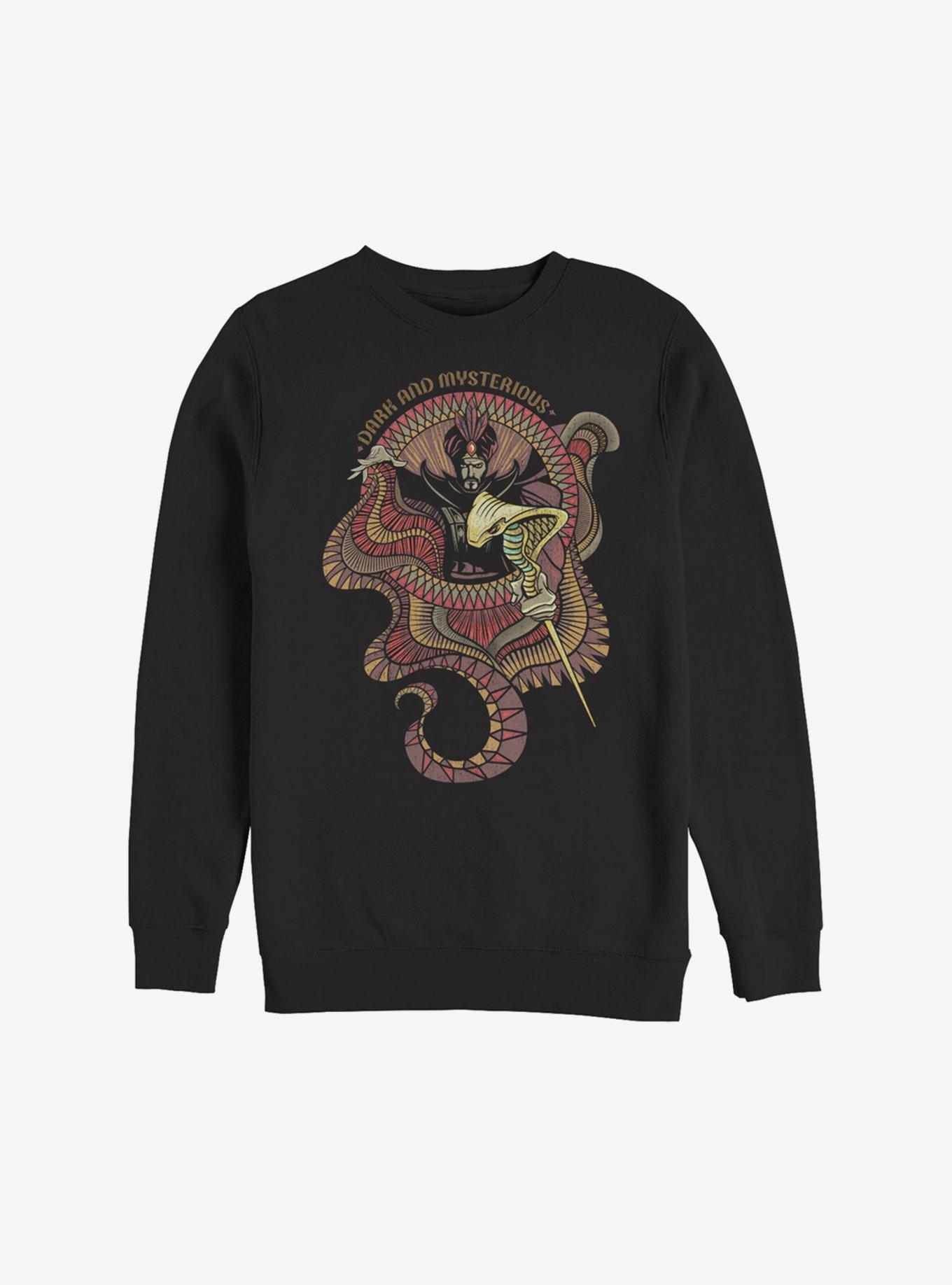 Disney Aladdin 2019 Jafar Dark And Mysterious Sweatshirt, BLACK, hi-res