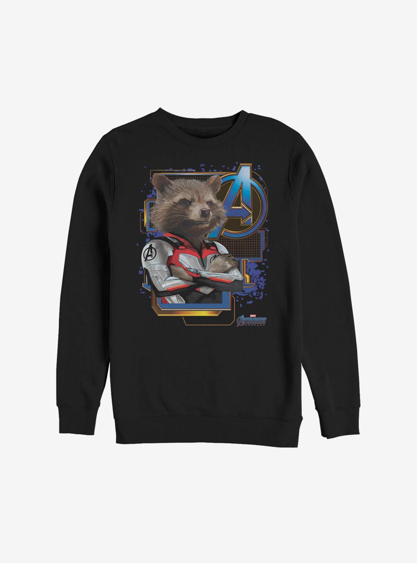 Marvel Avengers: Endgame Space Rocket Sweatshirt, , hi-res