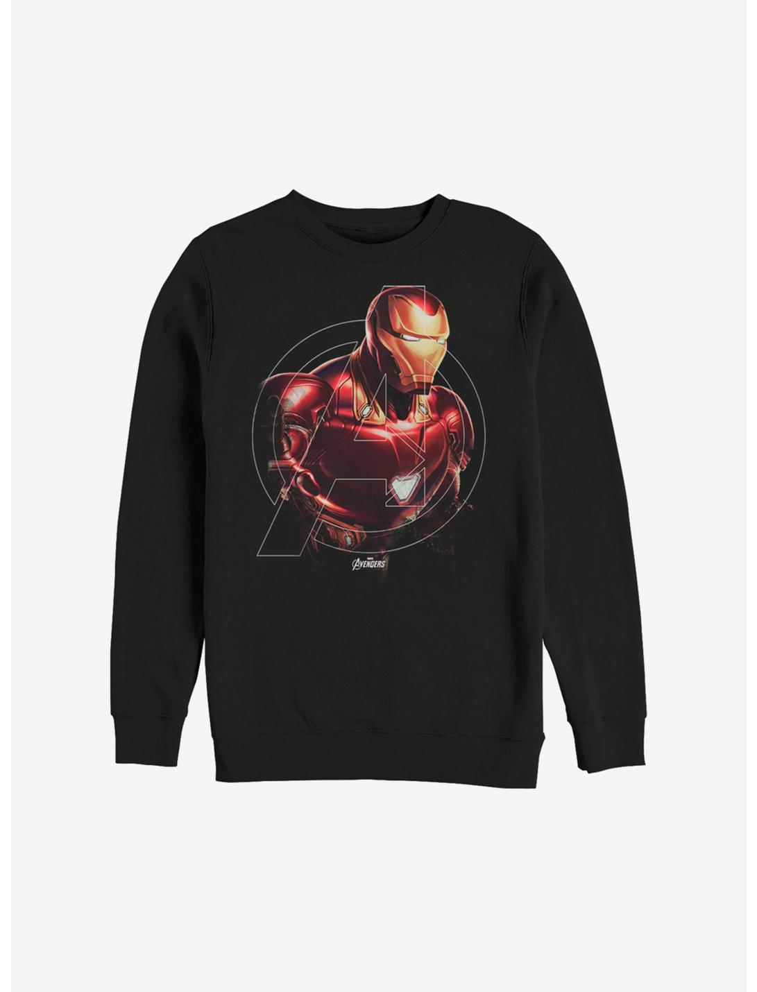Marvel Iron Man Iron Hero Sweatshirt, BLACK, hi-res