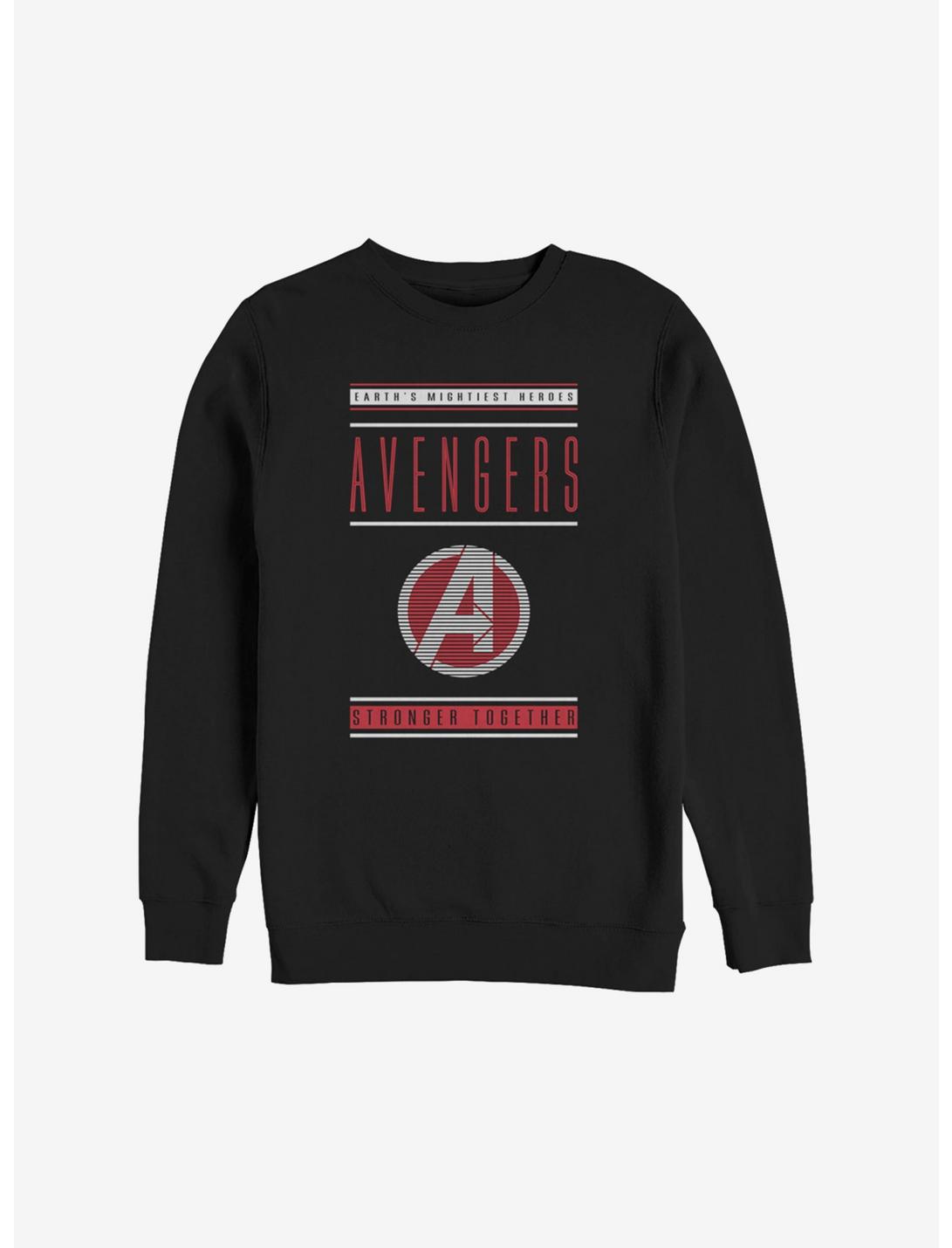 Marvel Avengers: Endgame Stronger Together Sweatshirt, BLACK, hi-res