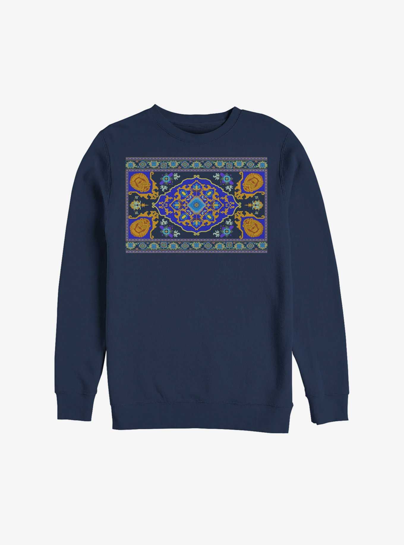 Disney Aladdin 2019 Magic Carpet Panel Print Sweatshirt, , hi-res