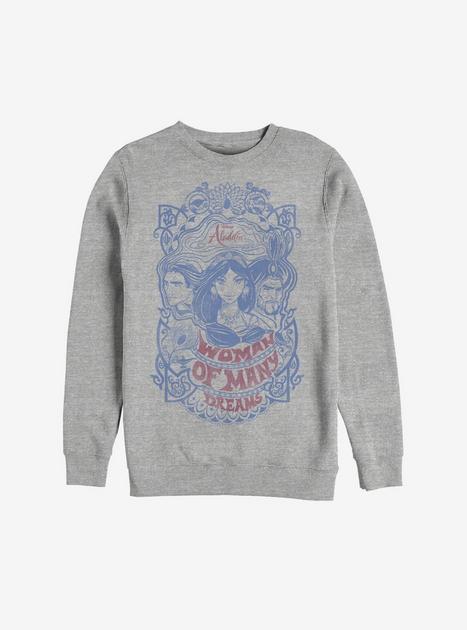 Disney Aladdin 2019 Vintage Aladdin Sweatshirt - GREY | BoxLunch