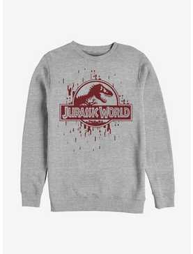 Jurassic World Glitchy Grid Logo Sweatshirt, , hi-res