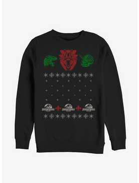Jurassic World Jurassic Christmas Pattern Sweatshirt, , hi-res