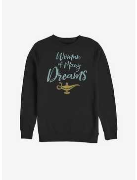 Disney Aladdin 2019 Woman Of Many Dreams Script Sweatshirt, , hi-res