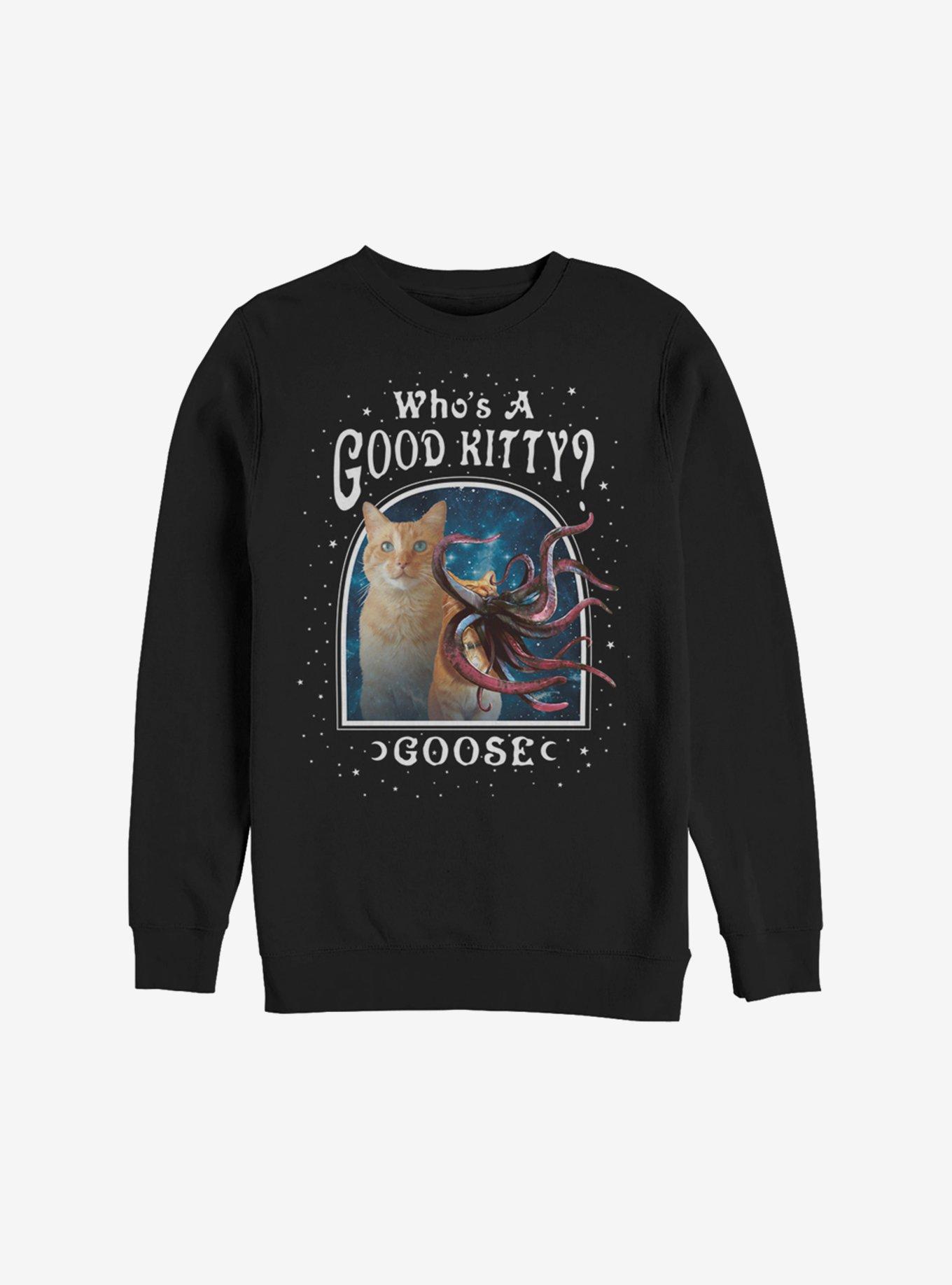 Marvel Captain Marvel Who's A Good Goose Sweatshirt, , hi-res