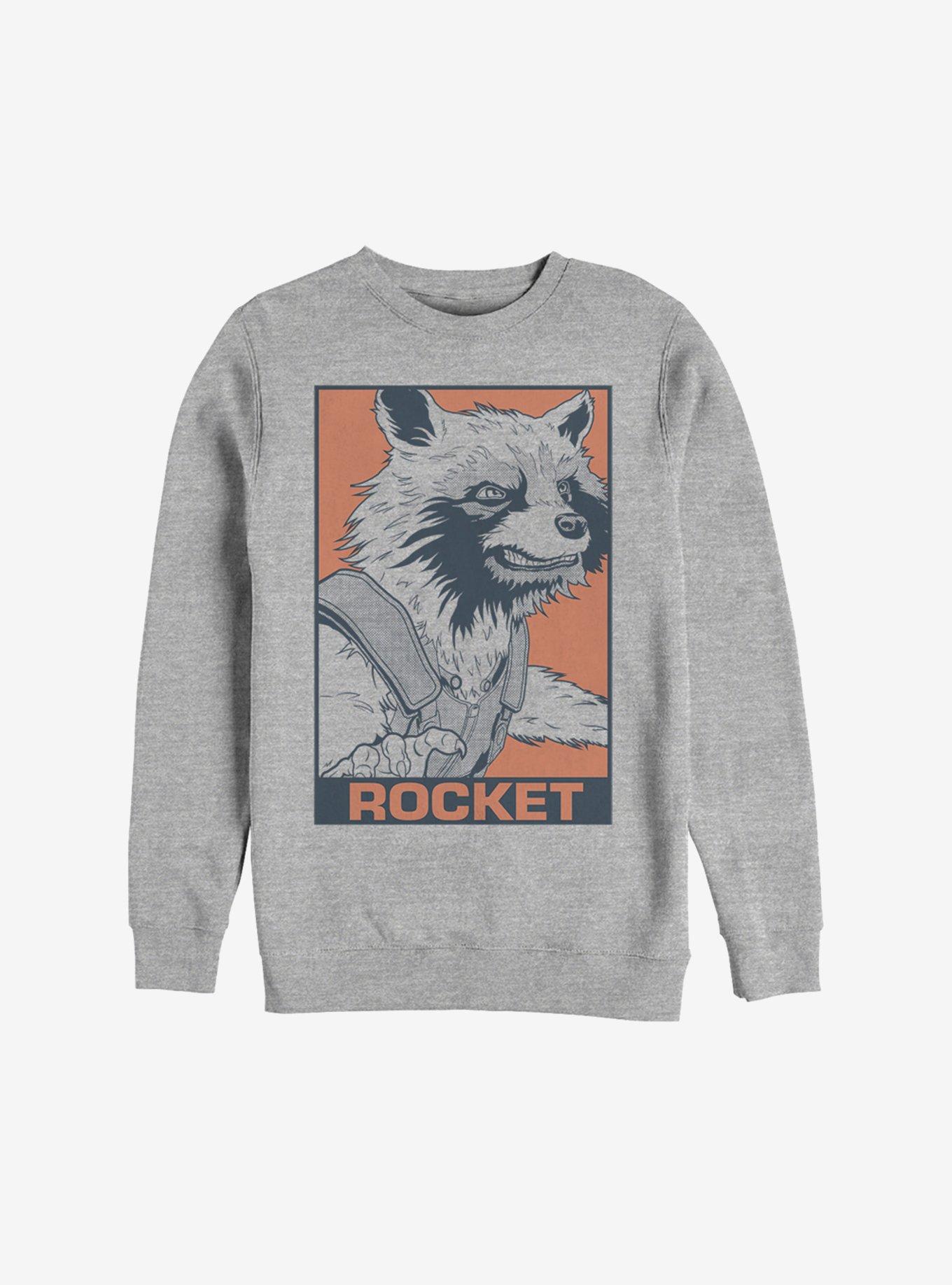 Marvel Guardians Of The Galaxy Pop Rocket Sweatshirt, , hi-res