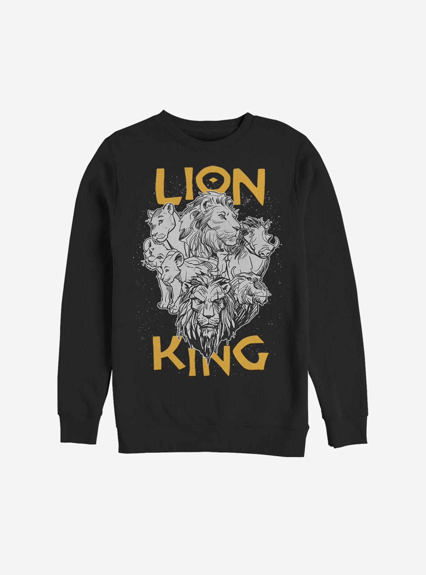 Disney The Lion King 2019 Cast Photo Sweatshirt, , hi-res