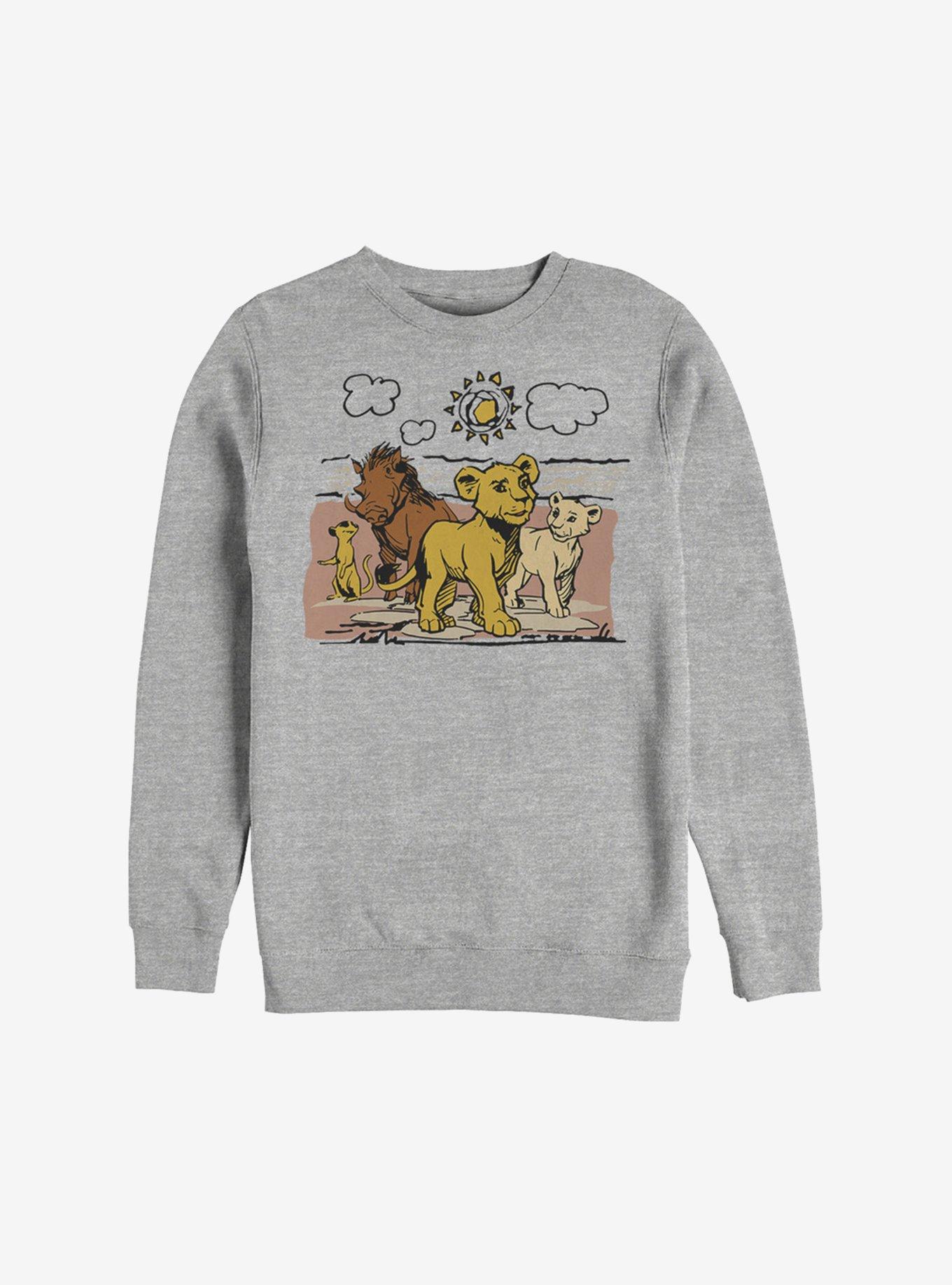 Disney The Lion King 2019 Hakuna Group Sweatshirt, , hi-res