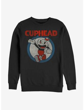 Cuphead Vintage Circle Sweatshirt, , hi-res
