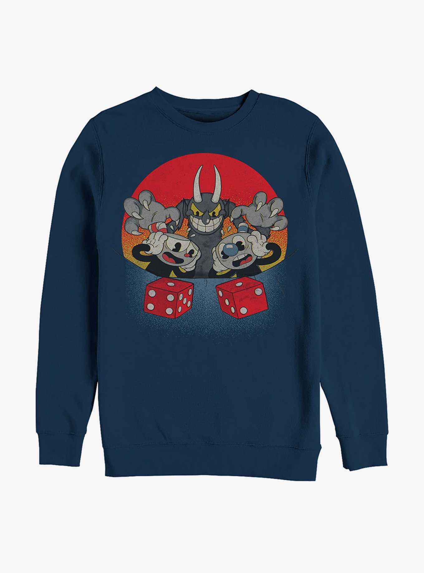 Cuphead Snake Eyes Sweatshirt, , hi-res