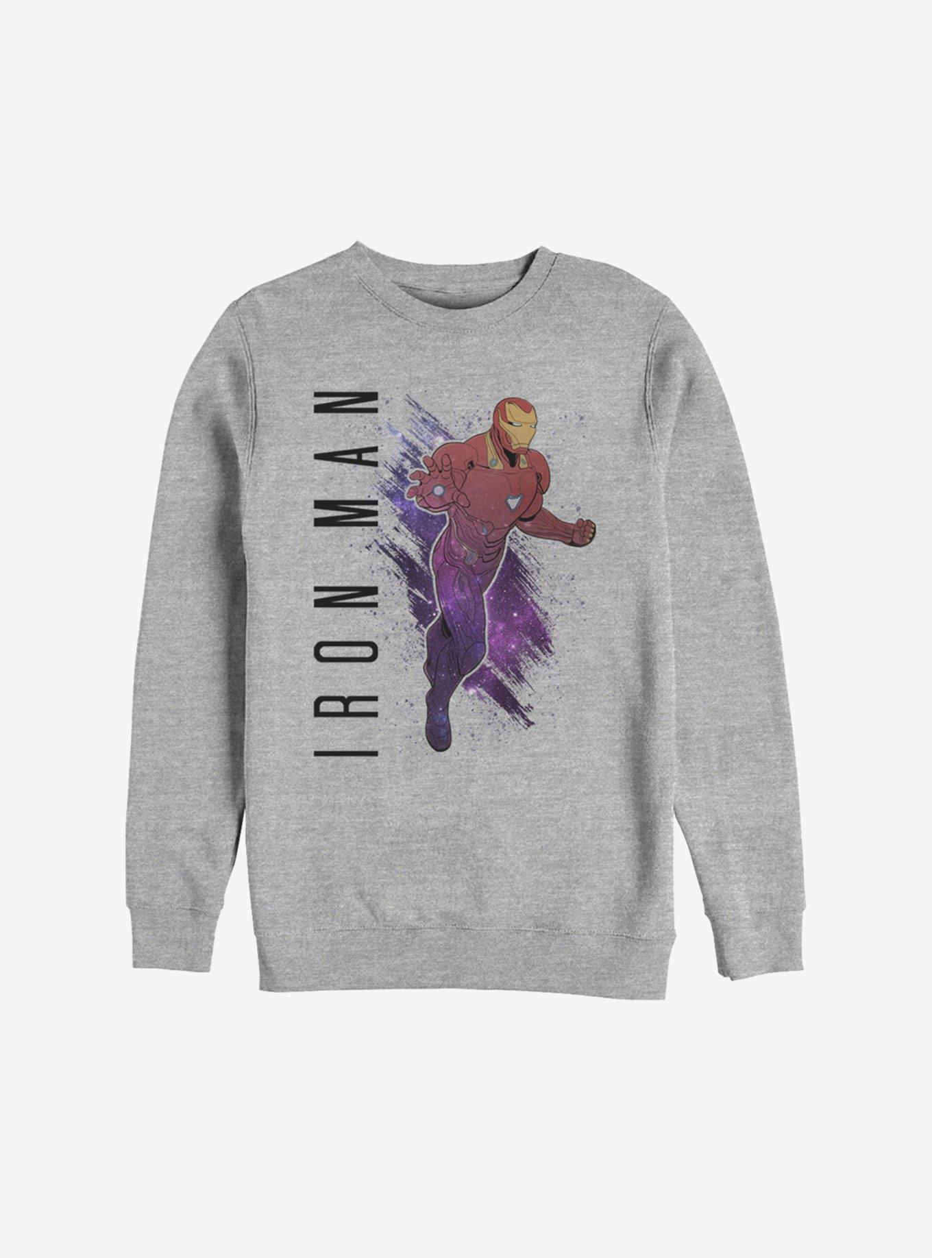 Marvel Iron Man Painted Sweatshirt, , hi-res