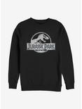Jurassic Park Distressed Park Sweatshirt, BLACK, hi-res