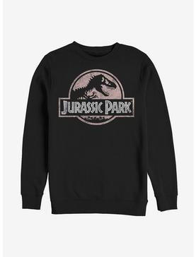 Jurassic Park Vintage Logo Solid Sweatshirt, , hi-res
