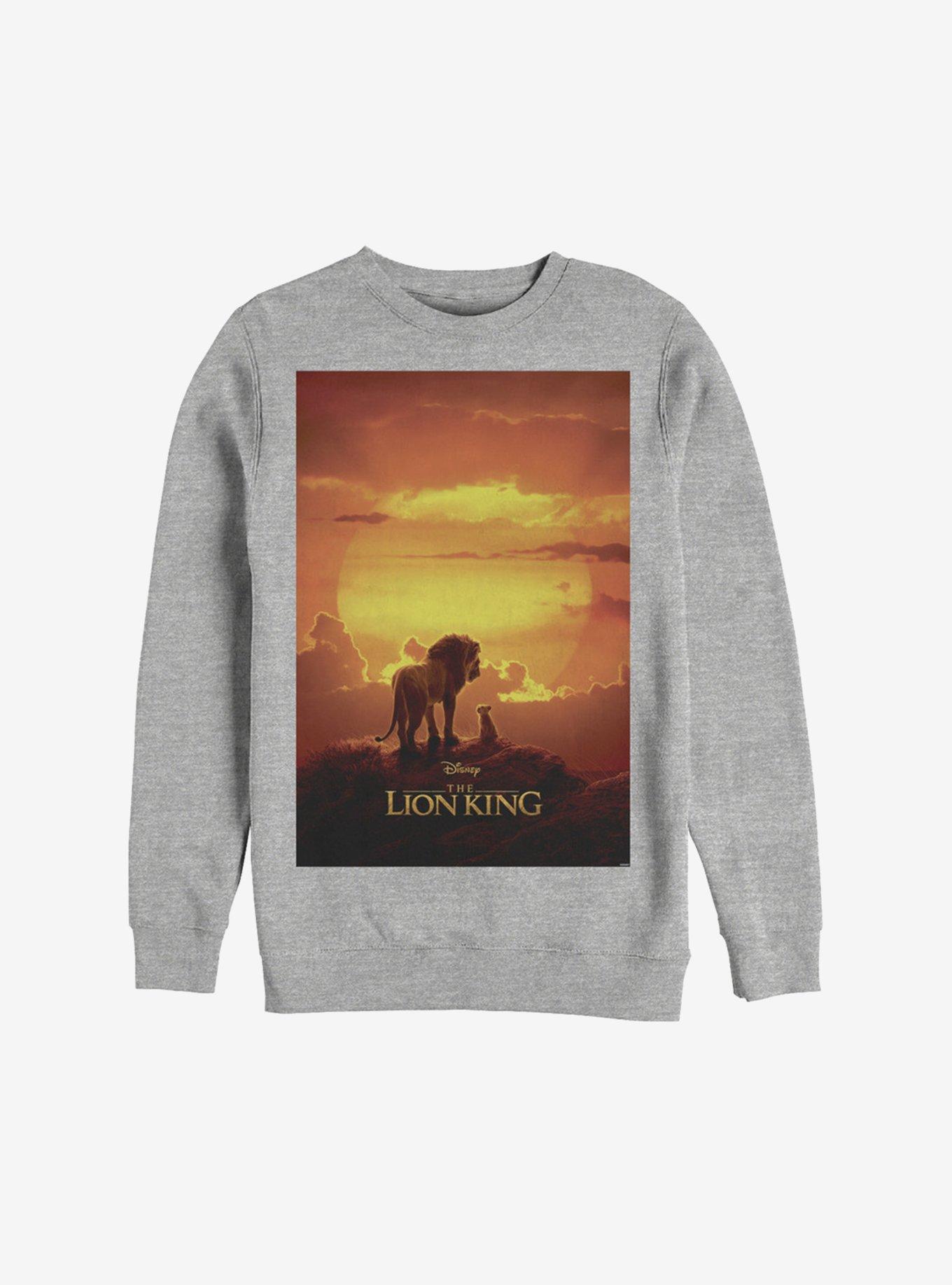 Disney The Lion King 2019 Pride Rock Poster Sweatshirt, , hi-res