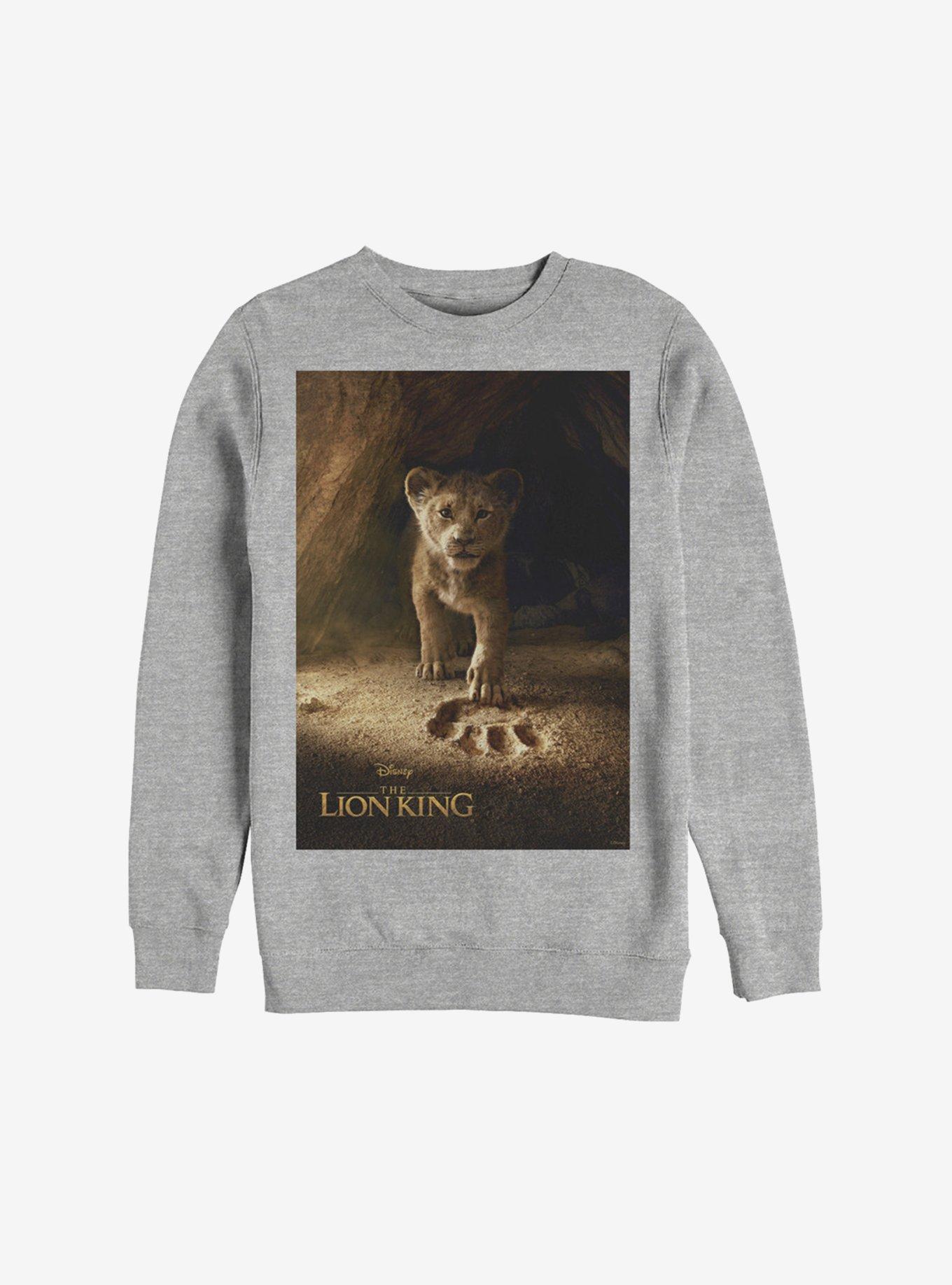 Disney The Lion King 2019 Simba Poster Sweatshirt, , hi-res