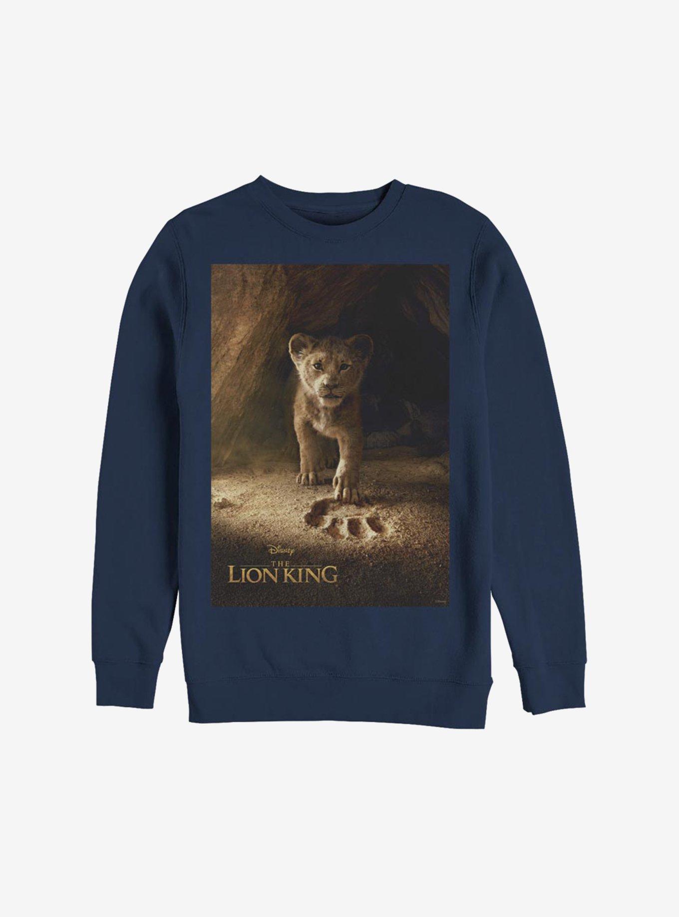 Disney The Lion King 2019 Simba Poster Sweatshirt, , hi-res