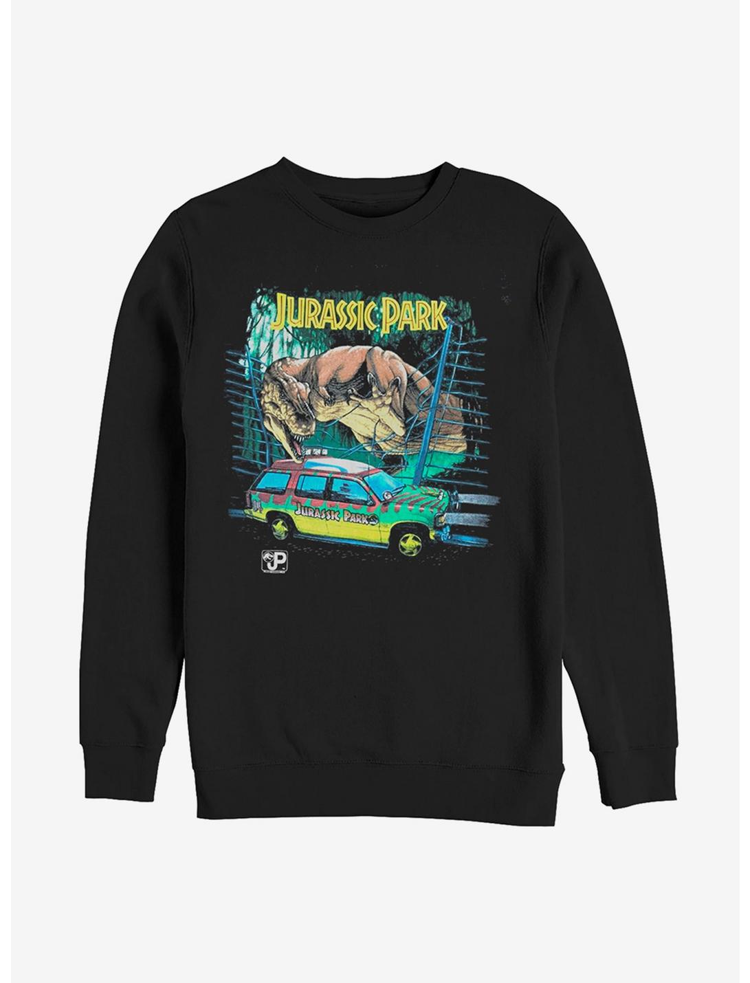 Jurassic Park Jurassic Ride Sweatshirt, BLACK, hi-res