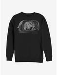 Jurassic Park Mirror Object Sweatshirt, BLACK, hi-res