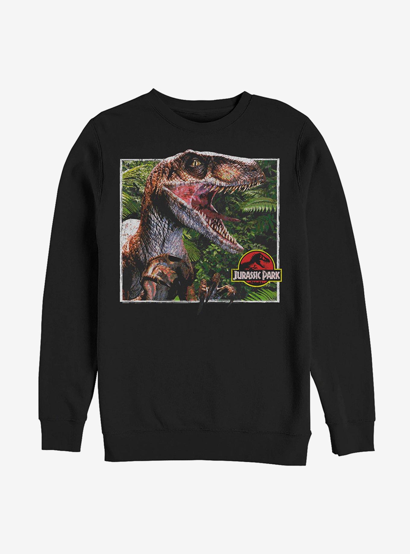 Jurassic Park Rap Attack Sweatshirt, BLACK, hi-res