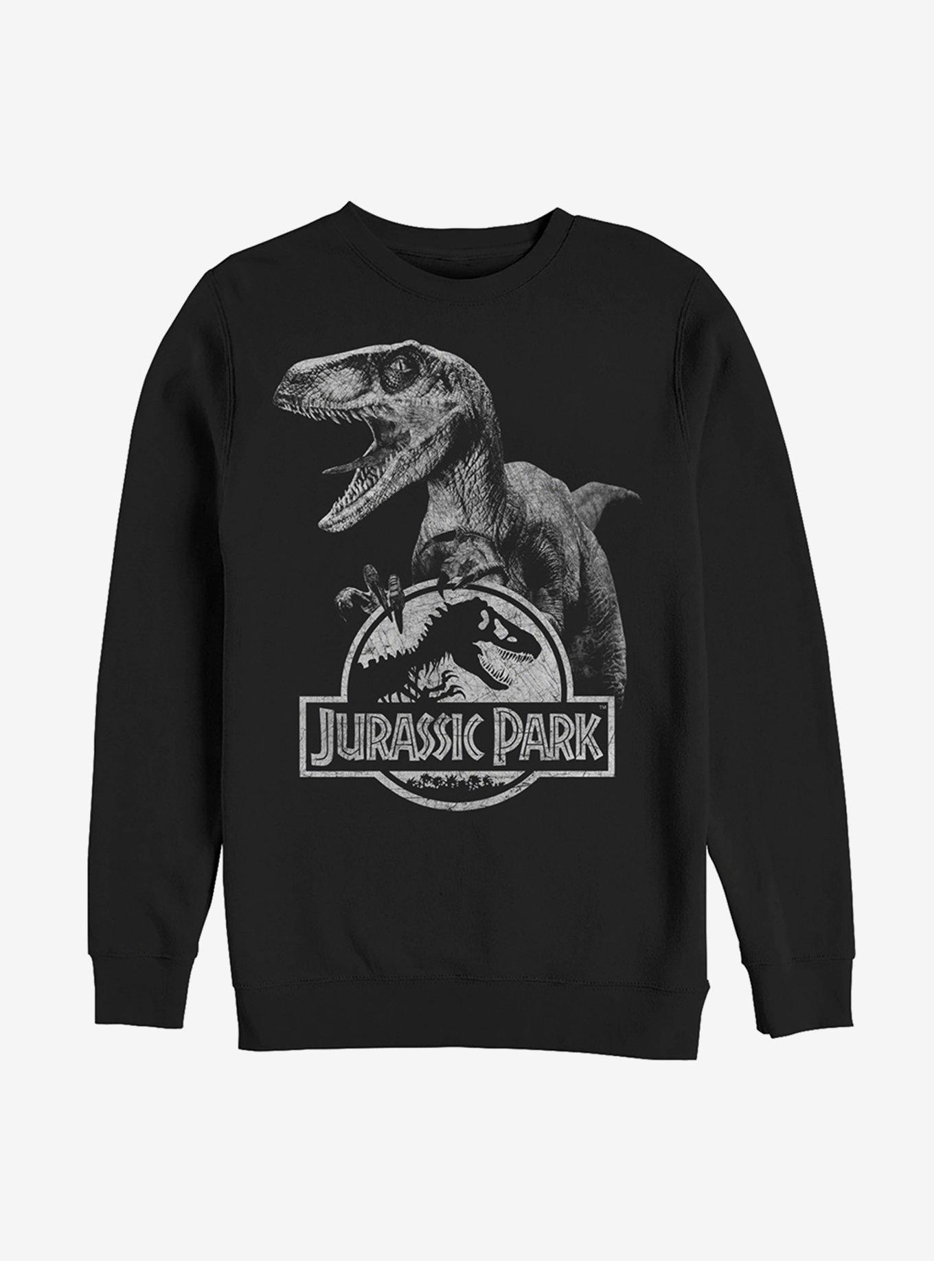 Jurassic Park Raptor Logo Sweatshirt, , hi-res
