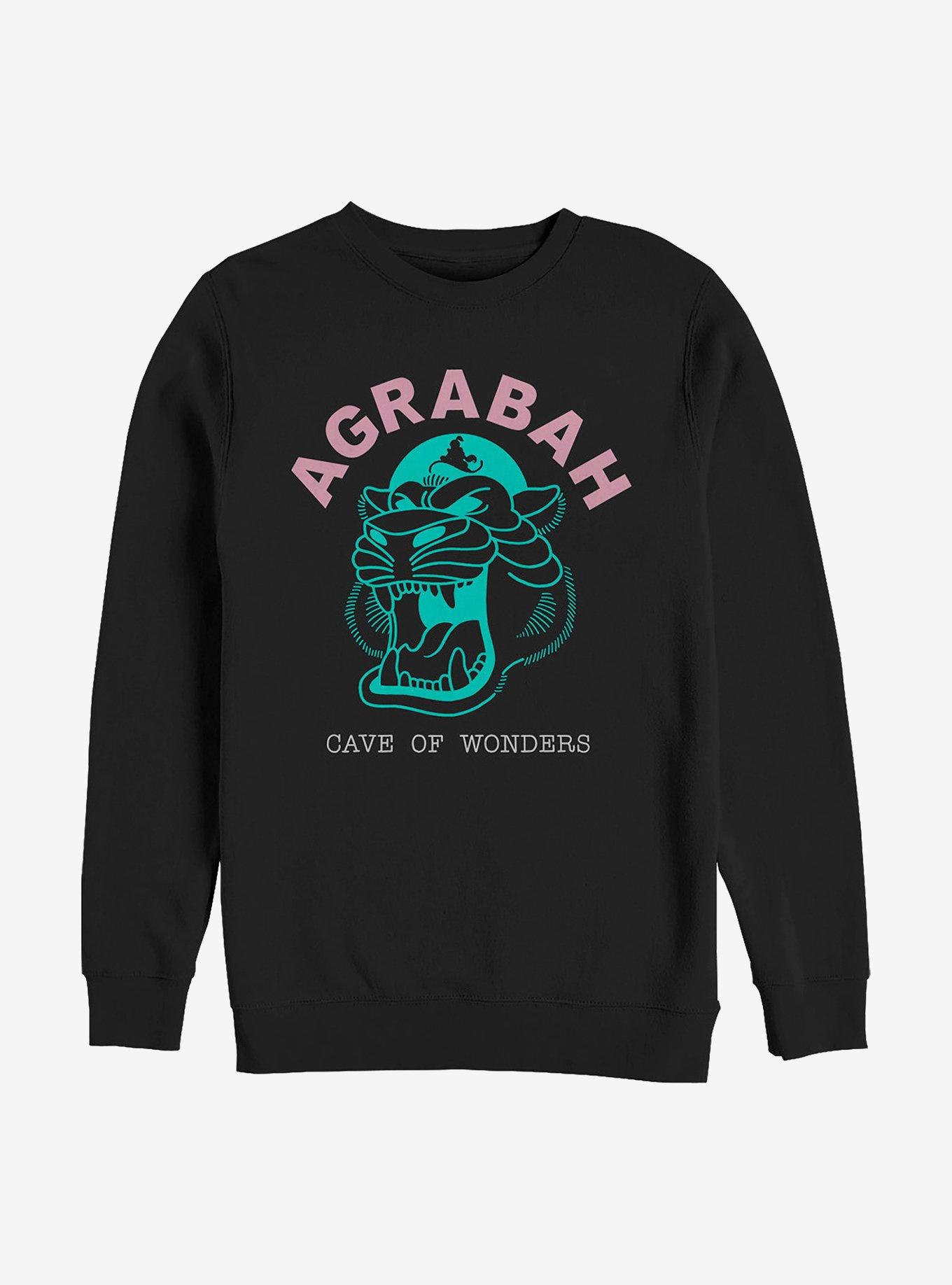 Disney Aladdin Agrabah Cave Of Wonders Sweatshirt, BLACK, hi-res
