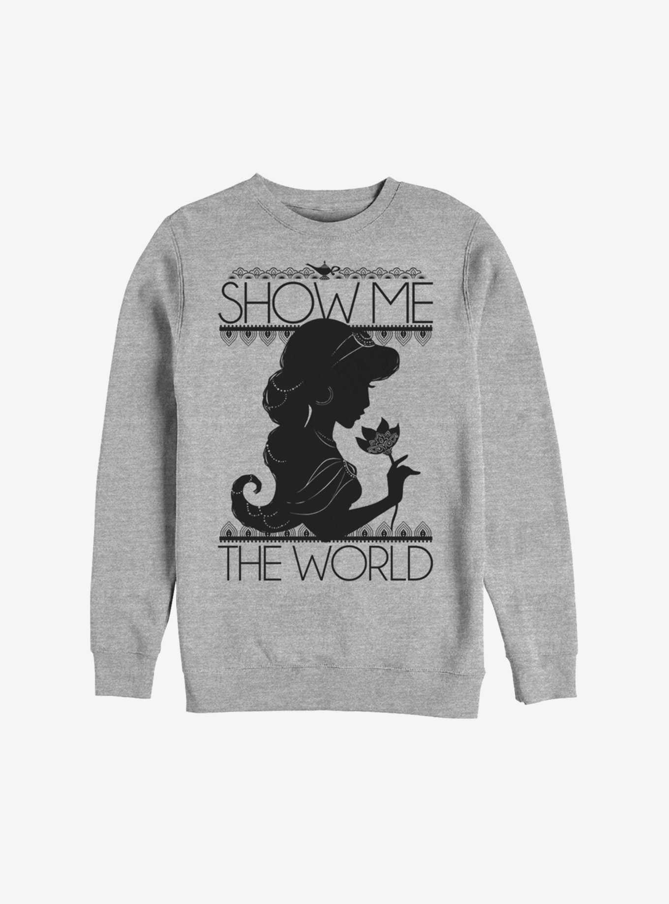Disney Aladdin Jasmine Show Me The World Sweatshirt, , hi-res