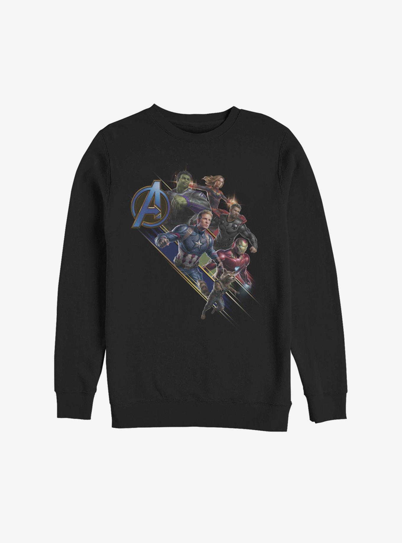 Marvel Avengers: Endgame Assemble Sweatshirt, BLACK, hi-res