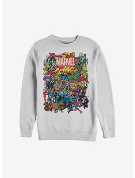Marvel Avengers Comics Characters Sweatshirt, , hi-res
