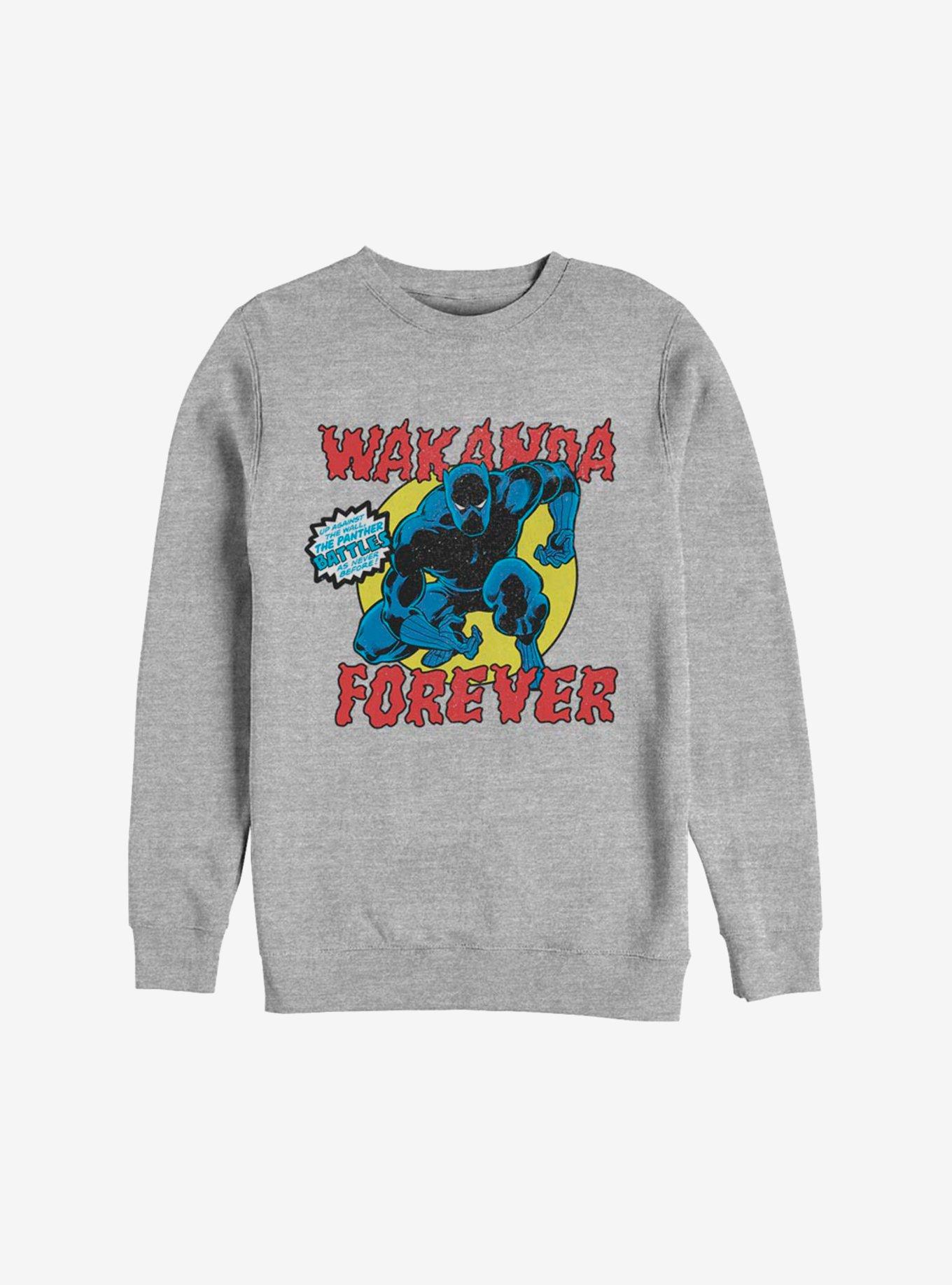 Marvel Black Panther Wakanda Forever Battles Sweatshirt, , hi-res