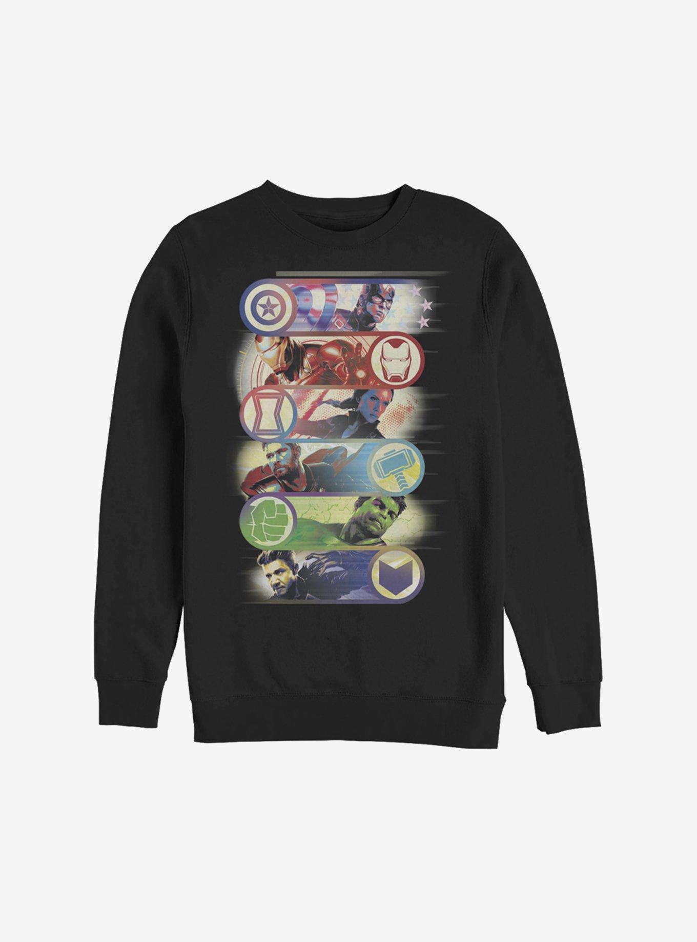 Marvel Avengers: Endgame Group Badge Sweatshirt, , hi-res