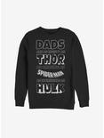 Marvel Avengers Dad You Are Sweatshirt, BLACK, hi-res