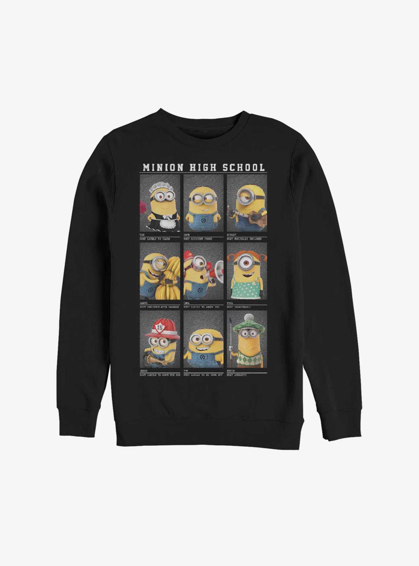 Despicable Me Minion High School Sweatshirt, , hi-res