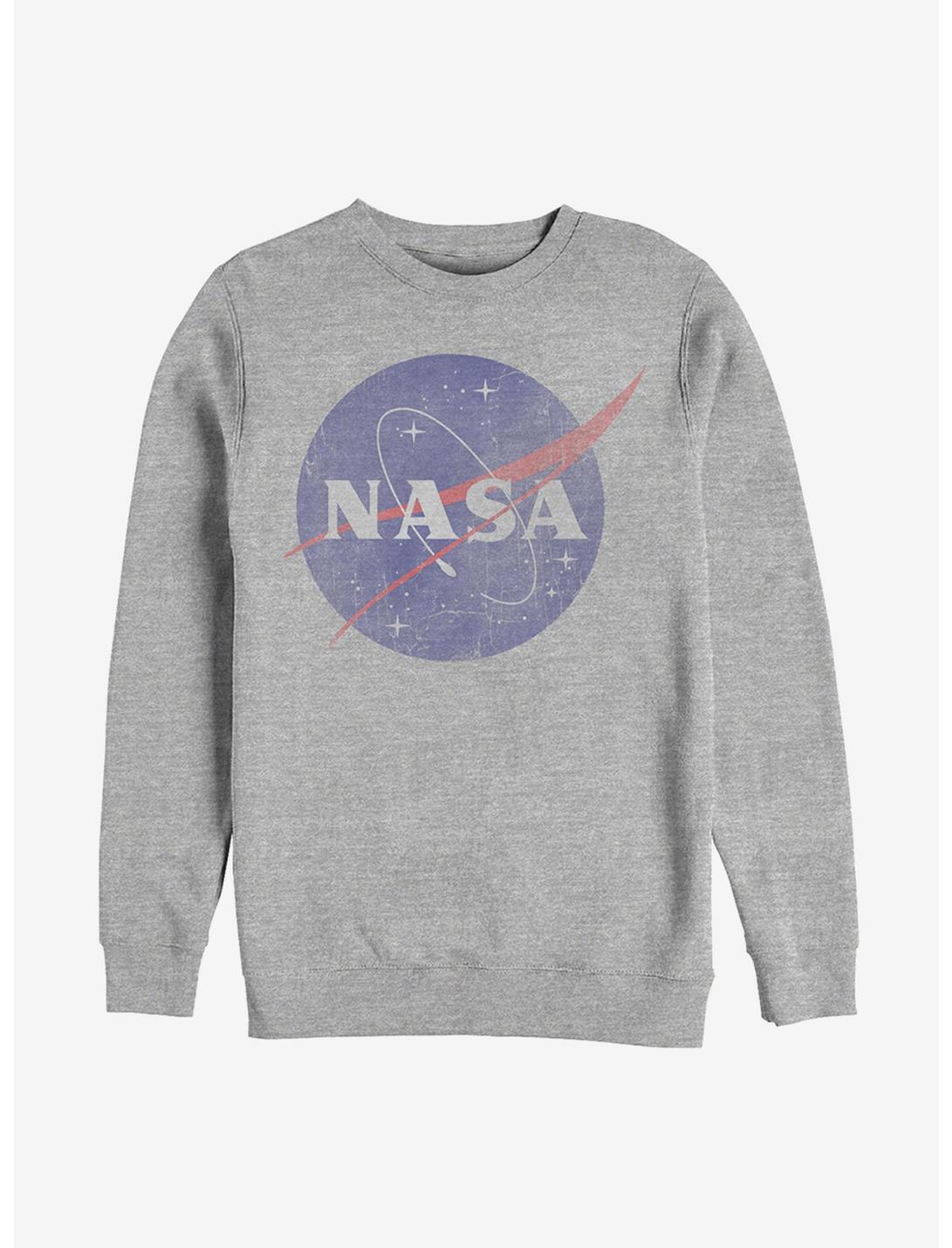 NASA Logo Sweatshirt, ATH HTR, hi-res