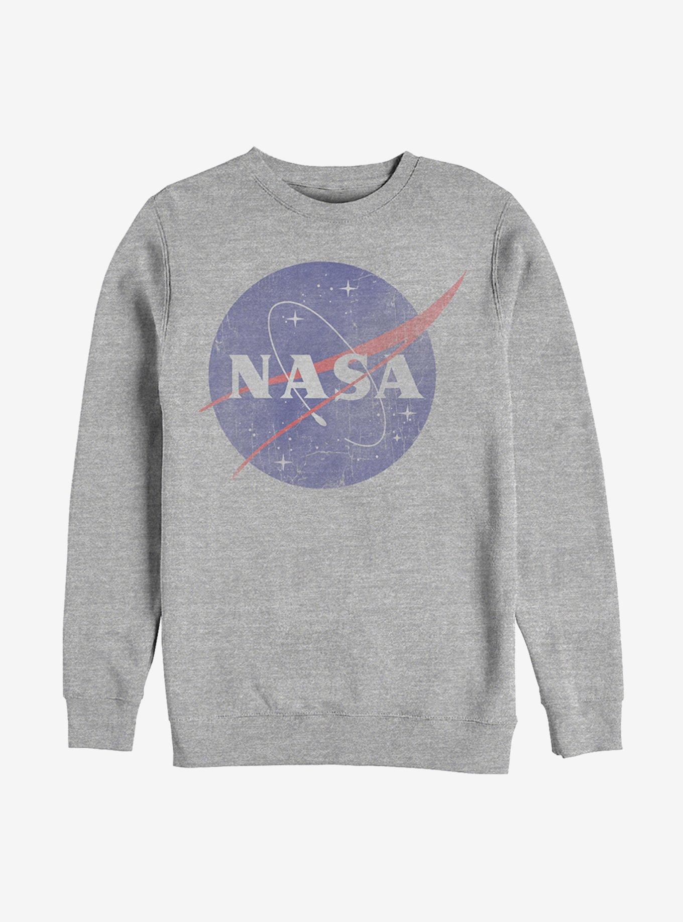 NASA Logo Sweatshirt, ATH HTR, hi-res