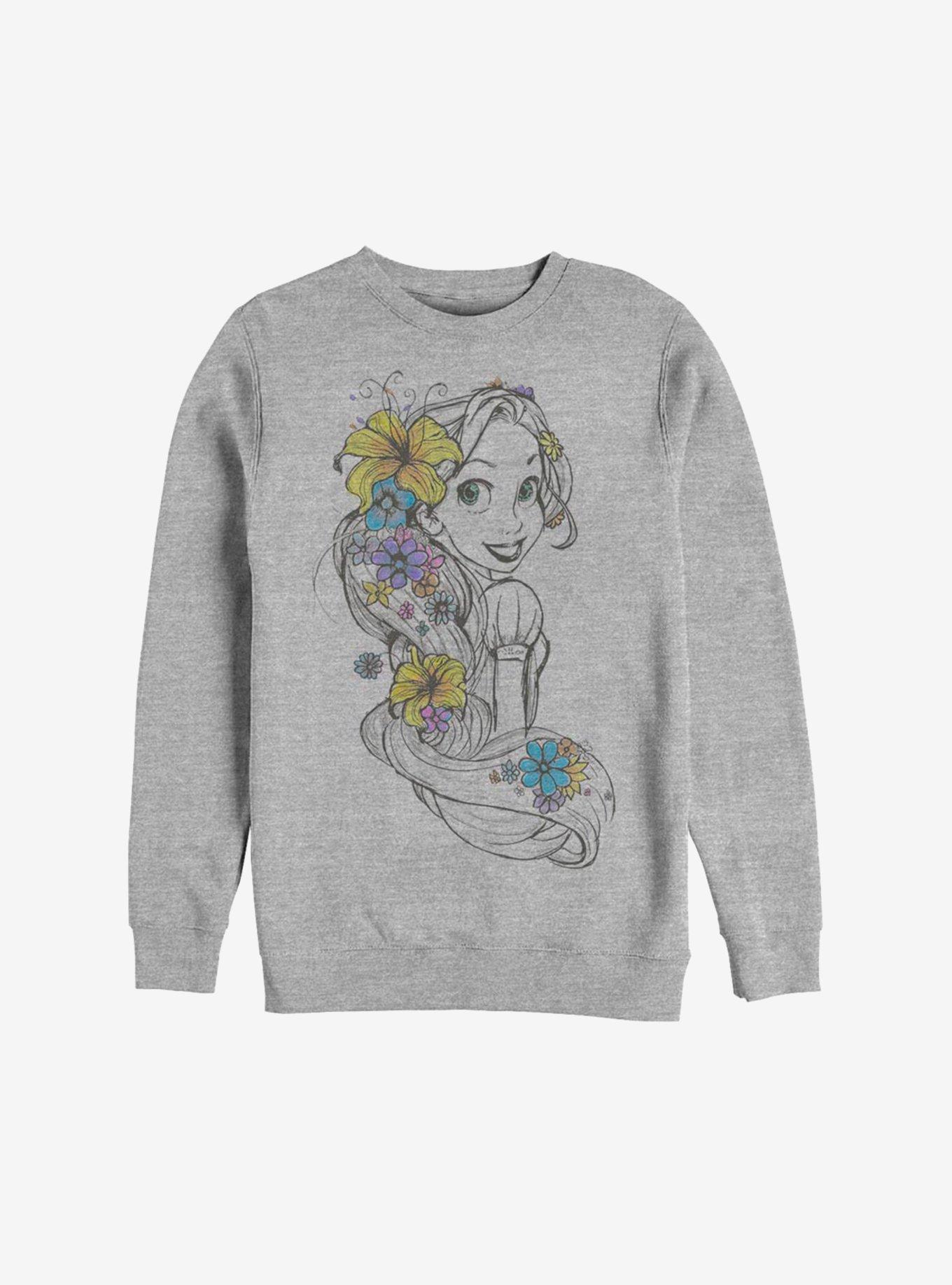 Disney Tangled Rapunzel Sketch Sweatshirt, , hi-res